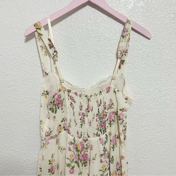 NWT Reformation Irisa Floral Trumpet Dress - Picture 11 of 13